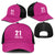 Caribbean Cricket Barbados Custom Baseball Net Cap Strike of the Tridents Pink Fury - Wonder Print Shop