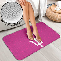 Caribbean Cricket Barbados Custom Bathroom Set Strike of the Tridents Pink Fury - Wonder Print Shop