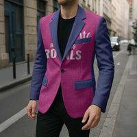Caribbean Cricket Barbados Custom Blazer Strike of the Tridents Pink Fury - Wonder Print Shop