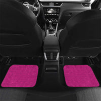 Caribbean Cricket Barbados Custom Car Mats Strike of the Tridents Pink Fury - Wonder Print Shop