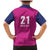 Caribbean Cricket Barbados Custom Family Matching Mermaid Dress and Hawaiian Shirt Strike of the Tridents Pink Fury - Wonder Print Shop