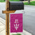 Caribbean Cricket Barbados Custom Garden Flag Strike of the Tridents Pink Fury - Wonder Print Shop