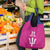 Caribbean Cricket Barbados Custom Grocery Bag Strike of the Tridents Pink Fury - Wonder Print Shop