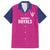 Caribbean Cricket Barbados Custom Hawaiian Shirt Strike of the Tridents Pink Fury - Wonder Print Shop