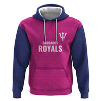 Caribbean Cricket Barbados Custom Hoodie Strike of the Tridents Pink Fury - Wonder Print Shop