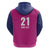 Caribbean Cricket Barbados Custom Hoodie Strike of the Tridents Pink Fury - Wonder Print Shop