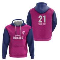 Caribbean Cricket Barbados Custom Hoodie Strike of the Tridents Pink Fury - Wonder Print Shop