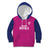 Caribbean Cricket Barbados Custom Kid Hoodie Strike of the Tridents Pink Fury - Wonder Print Shop