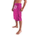 Caribbean Cricket Barbados Custom Lavalava Strike of the Tridents Pink Fury - Wonder Print Shop