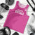 Caribbean Cricket Barbados Custom Men Tank Top Strike of the Tridents Pink Fury - Wonder Print Shop
