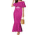 Caribbean Cricket Barbados Custom Mermaid Dress Strike of the Tridents Pink Fury - Wonder Print Shop