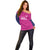 Caribbean Cricket Barbados Custom Off Shoulder Sweater Strike of the Tridents Pink Fury - Wonder Print Shop