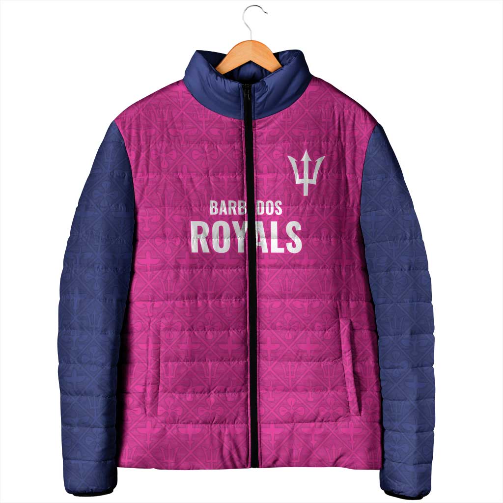 Caribbean Cricket Barbados Custom Padded Jacket Strike of the Tridents Pink Fury - Wonder Print Shop