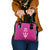 Caribbean Cricket Barbados Custom Shoulder Handbag Strike of the Tridents Pink Fury - Wonder Print Shop