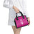 Caribbean Cricket Barbados Custom Shoulder Handbag Strike of the Tridents Pink Fury - Wonder Print Shop