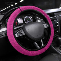 Caribbean Cricket Barbados Steering Wheel Cover Strike of the Tridents Pink Fury - Wonder Print Shop