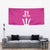 Caribbean Cricket Barbados Custom Tapestry Strike of the Tridents Pink Fury - Wonder Print Shop