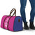 Caribbean Cricket Barbados Custom Travel Bag Strike of the Tridents Pink Fury - Wonder Print Shop