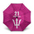 Caribbean Cricket Barbados Custom Umbrella Strike of the Tridents Pink Fury - Wonder Print Shop