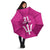 Caribbean Cricket Barbados Custom Umbrella Strike of the Tridents Pink Fury - Wonder Print Shop