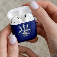 Caribbean Cricket Barbados Custom AirPods Case Trident Champion’s Wave - Wonder Print Shop