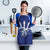 Caribbean Cricket Barbados Custom Apron Trident Champion’s Wave - Wonder Print Shop