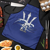 Caribbean Cricket Barbados Custom Apron Trident Champion’s Wave - Wonder Print Shop
