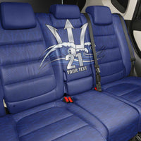 Caribbean Cricket Barbados Custom Back Car Seat Cover Trident Champion’s Wave - Wonder Print Shop