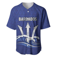 Caribbean Cricket Barbados Custom Baseball Jersey Trident Champion’s Wave - Wonder Print Shop