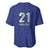 Caribbean Cricket Barbados Custom Baseball Jersey Trident Champion’s Wave - Wonder Print Shop