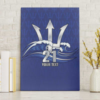 Caribbean Cricket Barbados Custom Canvas Wall Art Trident Champion’s Wave - Wonder Print Shop