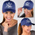 Caribbean Cricket Barbados Custom Classic Cap Trident Champion’s Wave - Wonder Print Shop