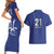 Caribbean Cricket Barbados Custom Couples Matching Short Sleeve Bodycon Dress and Hawaiian Shirt Trident Champion’s Wave - Wonder Print Shop