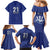 Caribbean Cricket Barbados Custom Family Matching Mermaid Dress and Hawaiian Shirt Trident Champion’s Wave - Wonder Print Shop