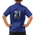 Caribbean Cricket Barbados Custom Family Matching Puletasi and Hawaiian Shirt Trident Champion’s Wave - Wonder Print Shop