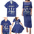 Caribbean Cricket Barbados Custom Family Matching Puletasi and Hawaiian Shirt Trident Champion’s Wave - Wonder Print Shop