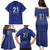 Caribbean Cricket Barbados Custom Family Matching Puletasi and Hawaiian Shirt Trident Champion’s Wave - Wonder Print Shop
