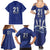 Caribbean Cricket Barbados Custom Family Matching Summer Maxi Dress and Hawaiian Shirt Trident Champion’s Wave - Wonder Print Shop