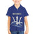 Caribbean Cricket Barbados Custom Family Matching Summer Maxi Dress and Hawaiian Shirt Trident Champion’s Wave - Wonder Print Shop