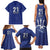 Caribbean Cricket Barbados Custom Family Matching Tank Maxi Dress and Hawaiian Shirt Trident Champion’s Wave - Wonder Print Shop