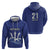 Caribbean Cricket Barbados Custom Hoodie Trident Champion’s Wave - Wonder Print Shop