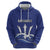 Caribbean Cricket Barbados Custom Hoodie Trident Champion’s Wave - Wonder Print Shop