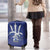 Caribbean Cricket Barbados Custom Luggage Cover Trident Champion’s Wave - Wonder Print Shop