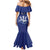 Caribbean Cricket Barbados Custom Mermaid Dress Trident Champion’s Wave - Wonder Print Shop