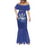 Caribbean Cricket Barbados Custom Mermaid Dress Trident Champion’s Wave - Wonder Print Shop