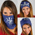 Caribbean Cricket Barbados Custom Neck Gaiter Trident Champions Wave LT9