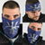 Caribbean Cricket Barbados Custom Neck Gaiter Trident Champions Wave LT9