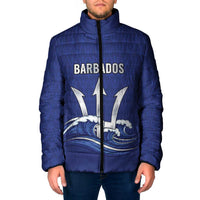 Caribbean Cricket Barbados Custom Padded Jacket Trident Champion’s Wave - Wonder Print Shop