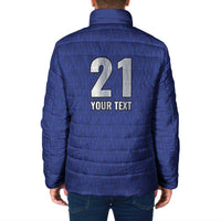 Caribbean Cricket Barbados Custom Padded Jacket Trident Champion’s Wave - Wonder Print Shop