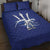 Caribbean Cricket Barbados Custom Quilt Bed Set Trident Champion’s Wave - Wonder Print Shop